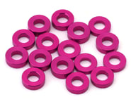 more-results: Team Brood 3x6mm 6061 Aluminum Ball Stud Washers Medium Kit (Pink) (16)