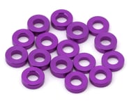 more-results: Team Brood 3x6mm 6061 Aluminum Ball Stud Washers Medium Kit (Purple) (16)