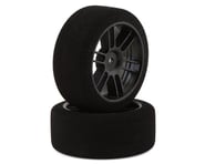 more-results: The BSR Racing&nbsp;1/10 Nitro 26mm Touring Front Foam Tires are pre-mounted on black 