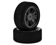 Contact 12mm Hex 1/10 Electric Sedan Dual Foam Tires (2) (Carbon Black) (Soft) | product-also-purchased