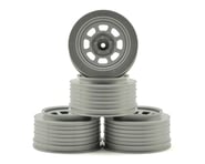 DE Racing Speedway Short Course Wheels (Silver) (4) (21.5mm Backspace) | product-also-purchased