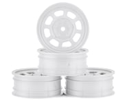 DE Racing Speedway Front Wheels (White) (4) (Custom Works/B6) | product-related