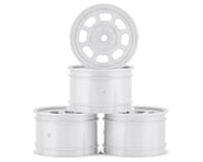 DE Racing Speedway Rear Wheels (White) (4) (Custom Works/B6) | product-related