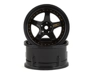 DS Racing Drift Element 5 Spoke Drift Wheels (Triple Black w/Gold Rivets) (2) | product-also-purchased