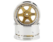 DS Racing Drift Element 6 Spoke Drift Wheels (Gold & Chrome) (2) | product-also-purchased