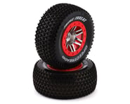 DuraTrax SpeedTreads Triple Threat SC Pre-Mounted Rear Tires (2) (Slash) | product-also-purchased