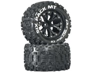 DuraTrax Sixpack MT 2.8" Mounted Nitro Rear Truck Tires (Black) (2) (1/2 Offset) | product-related