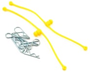 more-results: This is a pack of two yellow Du-Bro Body Klip Retainers. Du-Bro's innovative body clip