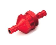 more-results: This is the DuBro In-Line Fuel Filter in Red anodize. Constructed of two threaded alum