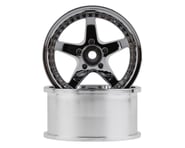 more-results: Mikuni Work Equip 5-Spoke Drift Wheels (Chrome Silver) (2) (5mm Offset)