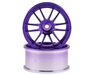 more-results: Mikuni Ultimate GL 6-Split Spoke Drift Wheels (Plated Purple) (2) (5mm Offset)