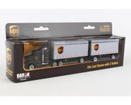 more-results: UPS Tandem Tractor Trailer Diecast Model Experience the world of logistics and transpo