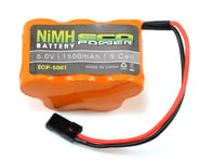 more-results: This is an EcoPower 5-Cell, 6.0V, 1500mAh NiMH Hump style Receiver Pack. This receiver