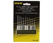 more-results: Enkay 1/4" Mini Hex Shank Drill Bit Set (10) (#51-60)