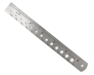 more-results: Ruler Overview: The Enkay Six Inch Stainless Steel Ruler with Drill Gauge is a versati