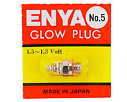 more-results: This is an Enya #5 "Medium" Heat Range Standard Glow Plug. This plug is recommended fo