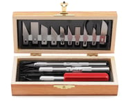 more-results: This is an Excel Hobby Knife Set. Set includes an assortment of knives and blades for 