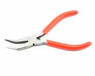 more-results: This is a pair of 5" serrated jaw curved needle nose pliers from Excel. These have a 5