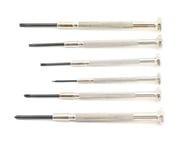 more-results: This is the Excel 6-Piece Jeweler Screwdriver Set. This set contains 4 flat screwdrive