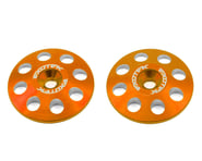 Exotek 22mm 1/8 XL Aluminum Wing Buttons (2) (Orange) | product-related
