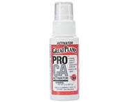 more-results: Great Planes Pro CA Foam Safe Activator with Pump. This activator is a great choice fo