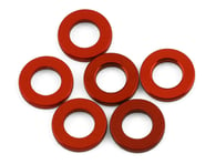 more-results: This is a pack of six HB Racing 3.5x6.5x1mm Aluminum Washers. HB orange anodized alumi