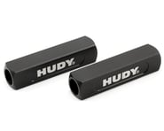 more-results: This is a set of two HUDY 20mm Chassis Droop Gauge Support Blocks and are intended for