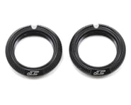 JConcepts Fin Aluminum 12mm Shock Collar (Black) (2) | product-related