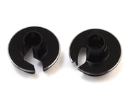 JConcepts +5mm Fin Aluminum Off-Set Shock Spring Cup (Black) (2) | product-related
