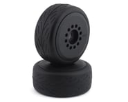 JConcepts Speed Claw Belted Tire Pre-Mounted w/Cheetah Speed-Run Wheel (Black) | product-also-purchased