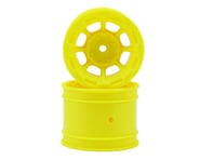 more-results: This is a pack of two optional JConcepts Hazard 1.7" Yellow RC10 Rear Wheels. The popu