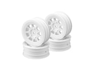 JConcepts 9 Shot 2.2 Dirt Oval Front Wheels (White) (4) (B6.1/XB2/RB7/YZ2) | product-related