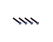 more-results: JConcepts 3x20mm Titanium Top Hat Screws (Blue) (4)