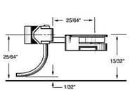 more-results: Kadee HO Long 25/64" Underset Shank Body Mount Coupler (