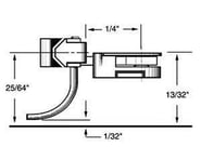 more-results: Kadee HO Short 1/4" Underset Shank Body Mount Coupler (D