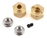 more-results: KNK 12mm Brass Hexes with Step are precision machined to fit Axial applications, and f
