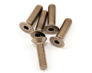 more-results: This is a pack of five Kyosho 4x15mm Titanium Flat Head Hex Screws. This product was a