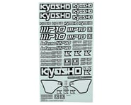 more-results: This is a replacement Kyosho Decal Sheet for the MP10 1/8 Nitro Buggy. This product wa
