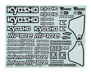 more-results: This is a replacement Kyosho MP10e Decal Sheet, intended for use with the Kyosho Infer