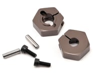Kyosho Clamping Wheel Hub Set (Gunmetal) (2) | product-related
