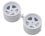 more-results: This is the Kyosho White 5 spoke 43mm/1.7" wheels for the Optima 2016. Includes 1 pair