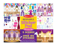 more-results: Sticker Pad Overview: This is the Reusable Sticker Pad "Dress-Up" from Melissa &amp; D