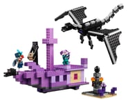 more-results: LEGO Minecraft® The Ender Dragon End Ship Set