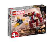 more-results: Set Overview: Prepare for thrilling adventures with the Lego Marvel Iron Man Hulkbuste