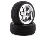 more-results: Losi&nbsp;54x26mm Pre-Mounted Front Tires with 5-Spoke Wheels. Package includes two re