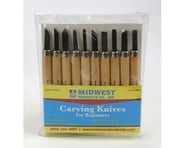 more-results: 10 piece selection of fine carving knives, perfect for almost any carving project. Key