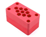 Maxline R/C Products 8x4.5x4" Foam Car Stand (Red) (1/8 Truggy) | product-related