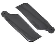 more-results: A replacement package of MSHeli Tail Blades in Black color, suited for use with the Pr