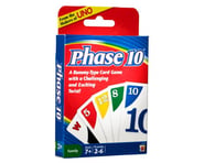 more-results: This is the Phase 10 Card Game by Mattel« Games. Suitable for Ages 7 & Up. COMMENTS: D