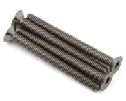 more-results: Screws Overview: This is a pack of eight Mugen 3x32mm titanium flat head screws. These